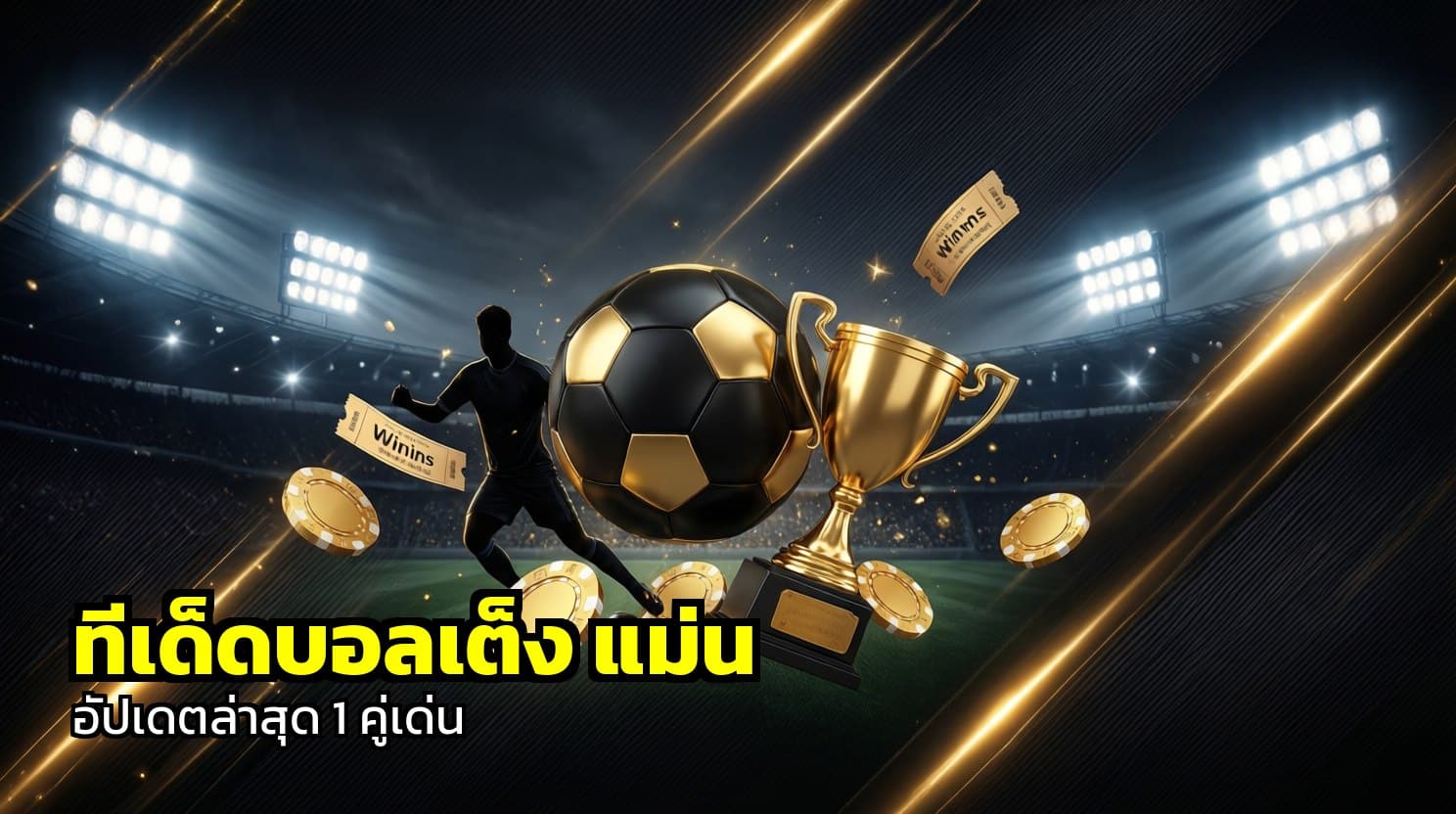 ทีเด็ดบอลเต็ง แม่น